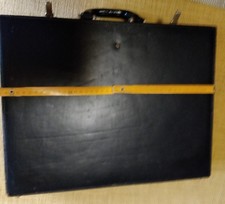 Vintage Aktenkoffer LUCIANO FABBRI , Schwarz 