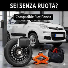 Platzsparend Notrad Fiat Panda