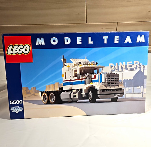 Lego model team highway rig - highway,
