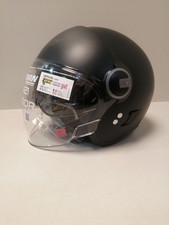 Motorradhelm NOLAN Jethelm N21 VISOR 06 CLASSICO 302 L, Matte Black