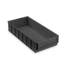 ESD Leitfähig Industriebox Regalkasten Stappelkiste 400x183x81mm Elektronikbox
