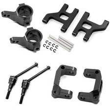 Alu-Tuning Set C-Hubs Querlenker Lenkhebel für Tamiya CC-01 1:10 RC Auto
