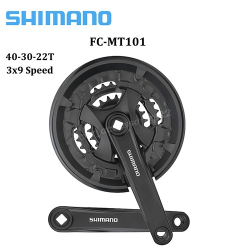 Shimano kurbelgarnitur gang - shimano, 9-gang