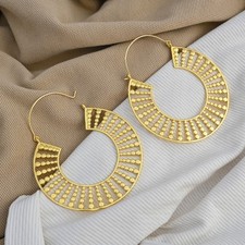 18K Vergoldet Groß Riesig