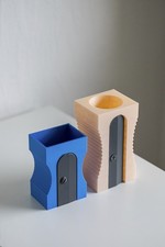 Stiftehalter im Anspitzer-Look | Geschenk für Schule, Büro & Kinderzimmer