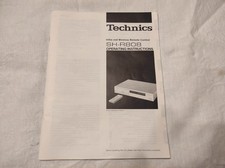 Technics SH-R808 User Manual