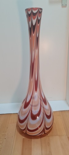 Space age glas bodenvase - space,