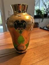 Vintage Vase Bohemian Glas