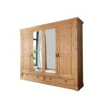 Kleiderschrank 4 trg. Kiefer
