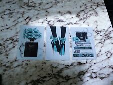 Poster Fashion Parfüm Fashion Bücher High Heels A4 Türkis Schwarz Deko Mode