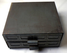 Blech Sortierbox / Stapelkasten