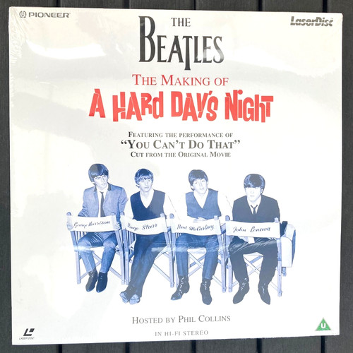 Laserdisc the beatles making - laserdisc,