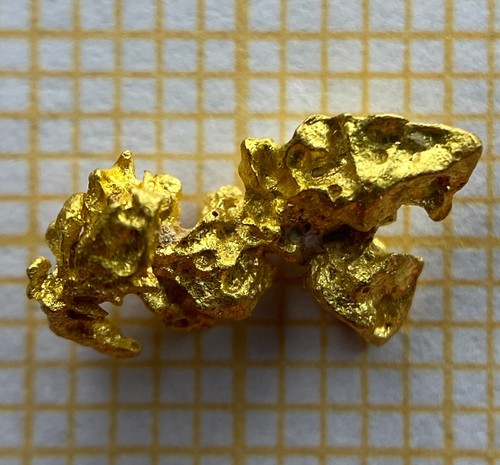 Echtes goldnugget - echtes,