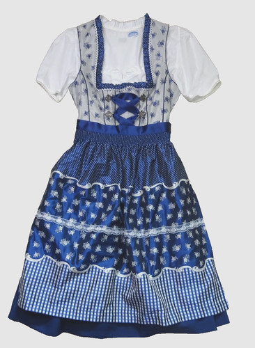 Country line dirndl blau - line, gr.42