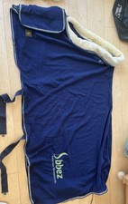 Abschwitzdecke RB Showdecke BR Ivory Coast, 145 cm, Dark Sapphire