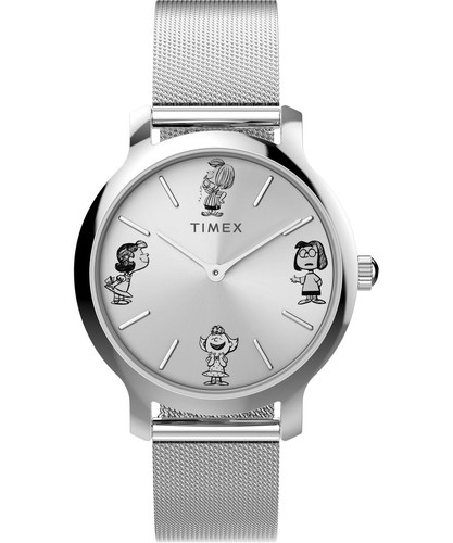 Timex peanuts transcend - peanuts, silber
