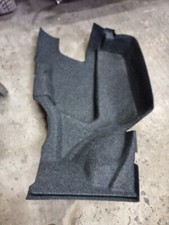 Mercedes W124 Verkleidung Kofferraum rechts Nadelfilz grau Original Mopf 0 