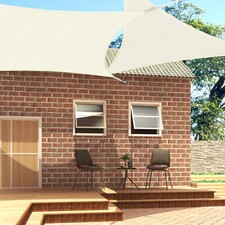 EUGAD HDPE Sonnensegel