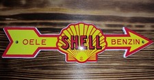 SHELL OELE BENZIN Gelb TÜR