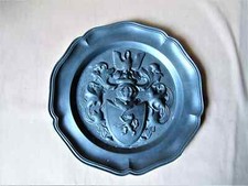 Alter Zinnteller mit