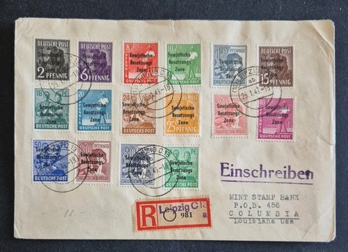 Briefmarken deutschland sbz - briefmarken,