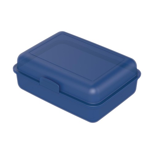 Brotdose schoolbox blau mit - brotdose,