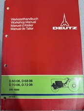 DEUTZ Werkstatthandbuch-D6006