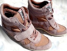 ASH Bowie Stiefeletten Wedges Sneakers Hidden Wedges Keilabsatz Gr 37