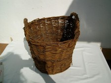 alter Weiden-Korb-Pflanz- Erntekorb-Weidengeflecht Dekoration-alt, DM ca. 38 cm