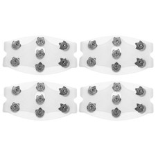  2 Pairs Ice Klampen Steigeisen Eiskrallen Für Schuhe Rutschfeste Schuhüberzüge