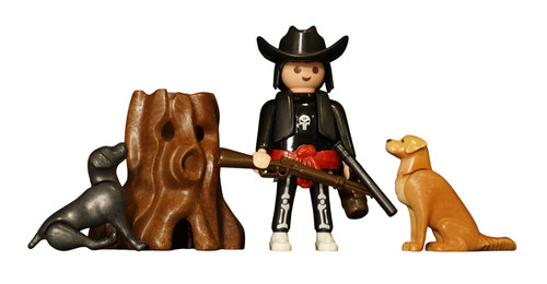 Playmobil cowboy western - cowboy, hund