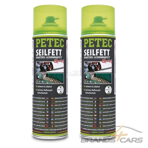 Petec 500ml seilfett - 2x,