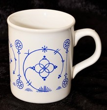 2 Kaffeebecher Henkelbecher Strohblume Made England