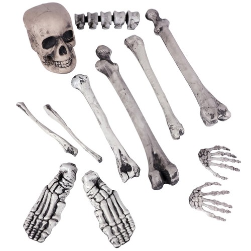 Halloween deko skelettteile - halloween,