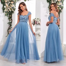 NEU Abendkleid Mit Stickerei