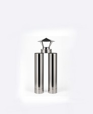 Edelstahl Doppelwandkamin 2m