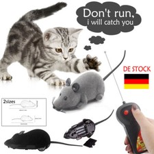 RC Elektrische Ferngesteuerte Ratte Maus mit Fernbedienung Haustier Katzen Toy