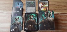 Necron Dynasties Commander Precon + Sleeves + Deckbox - MTG - Warhammer 40k