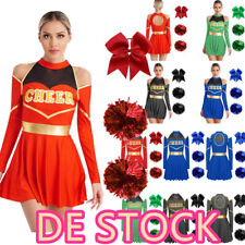 DE Damen Cheerleader Kostüm