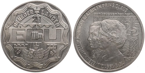 Medaille niederlande 1 2 - -, 1/2