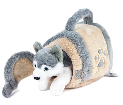 Kuscheltier hund husky - kuscheltier,