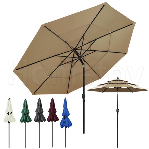 Sonnenschirm mit alu - 2-3,5m,