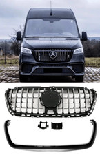 ✅ Kühlergrill Grill Panamericana AMG GT OPTIK  für Mercedes Sprinter W907 W910