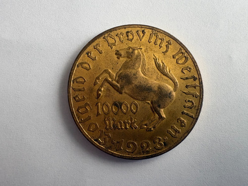 10000 mark vom stein - mark, 1923