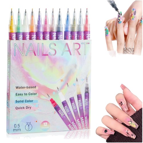 Nagelkunst stift set 12 - stift,