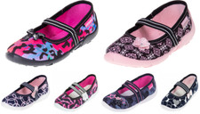 Viggami Mädchen Ballerinas Tschechin Freizeitschuhe süße Hausschuhe Gr. 26 - 36