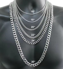 Edelstahl Panzerkette massiv