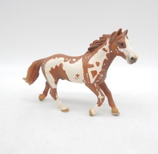 Schleich 13616 Pinto Hengst Pferd 2006 braun weiß