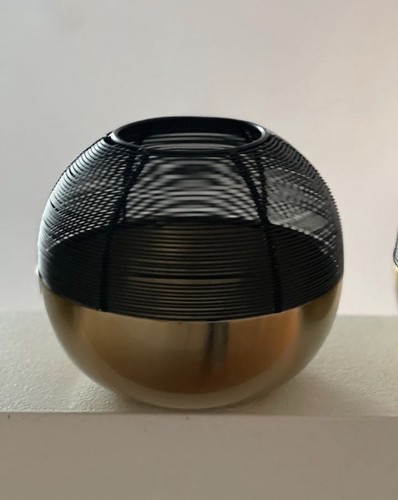 Kugel kerzenhalter aus metall - aus,