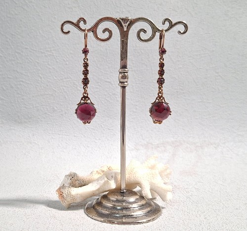 Granatschmuck granat ohrringe - granatschmuck,
